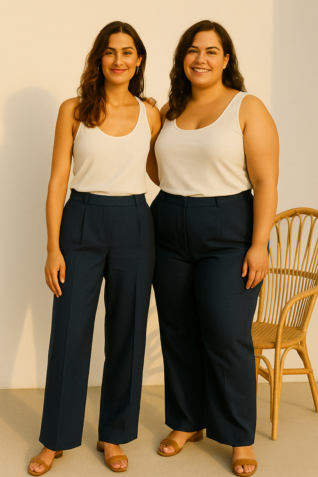 Julie, pantalon à pli