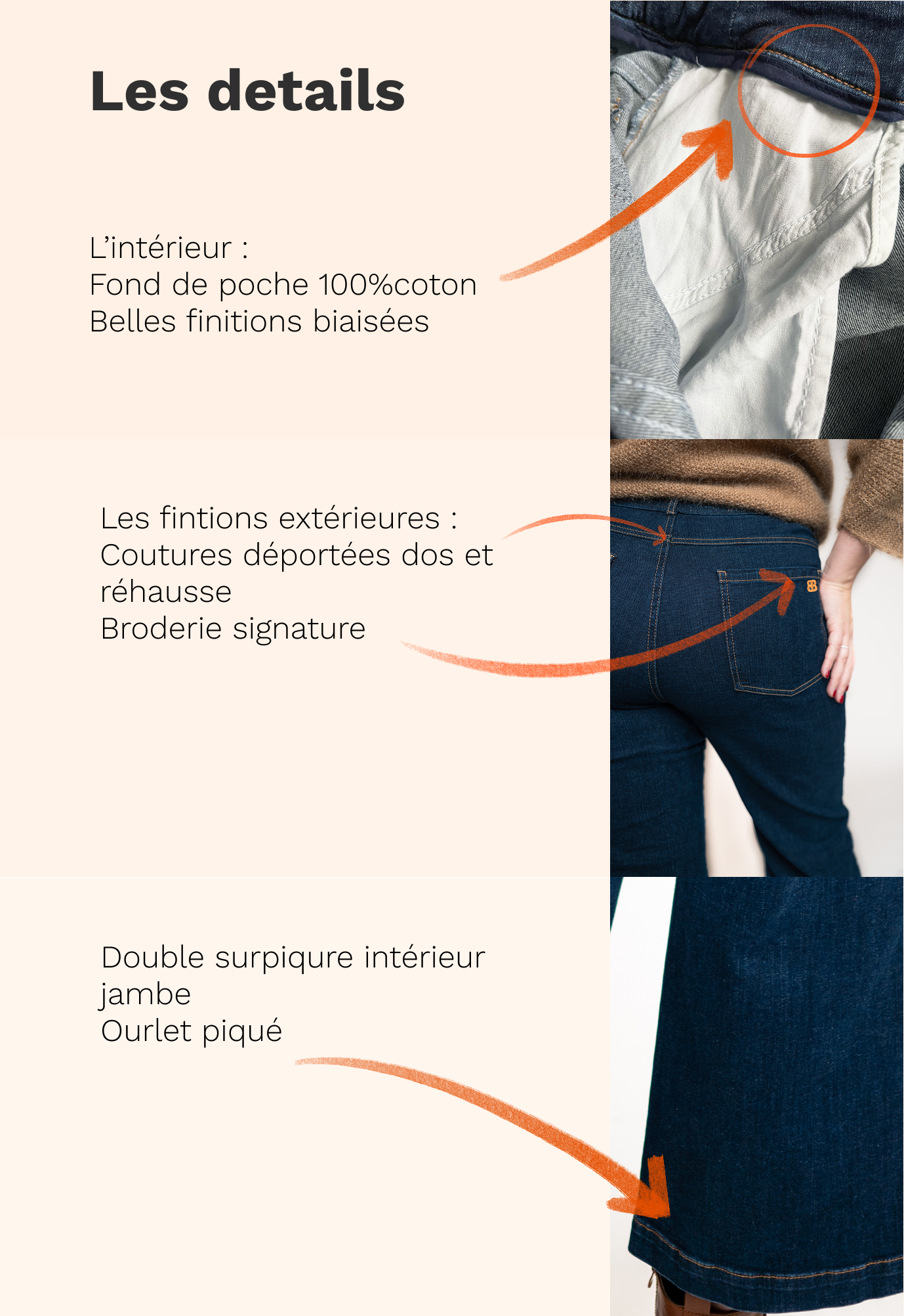 CAMILLE, le jeans confortable