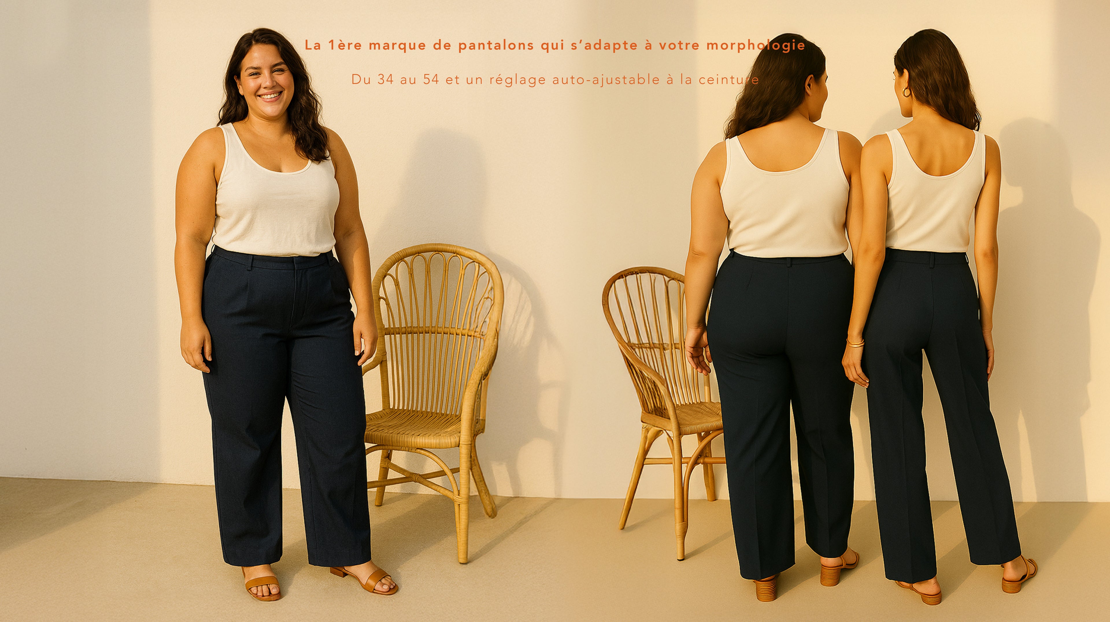 Charger la vidéo : Bonjour Basile, le pantalon auto-ajustable pour toutes
